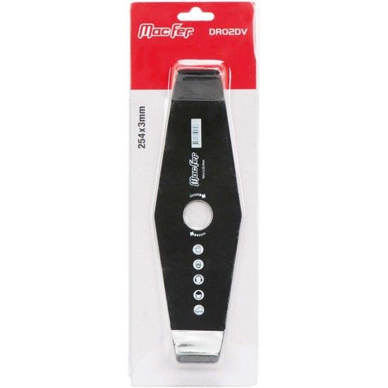 Disco p/ ro. 2 dentes virados MacFer DR02DV 305x3mm ref 090.0112 MACFER