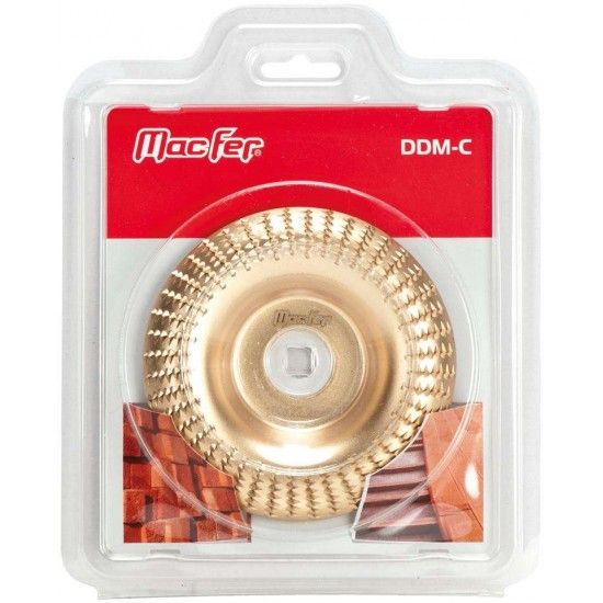 Disco para desbastar madeira curvo DDM-C 100x22.2mm ref 090.0068 Macfer
