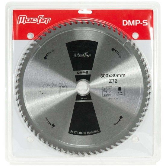 Disco pastilhado p/ madeira DMP-S 315mm Z40 ref 090.0031 MACFER