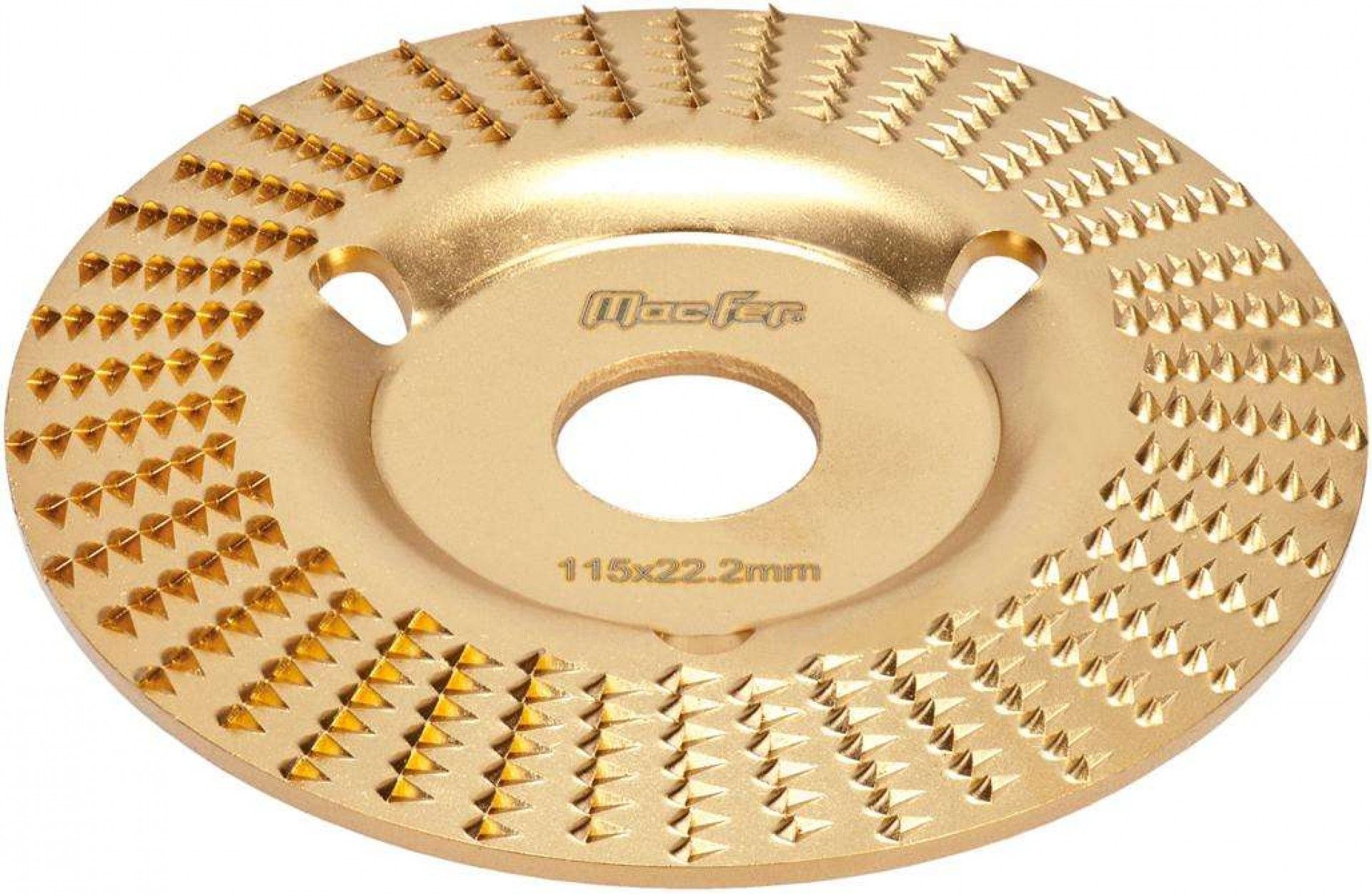 Disco p/ desbastar madeira 115x22,2mm inclinado DDM-I refª 090.0065 MACFER