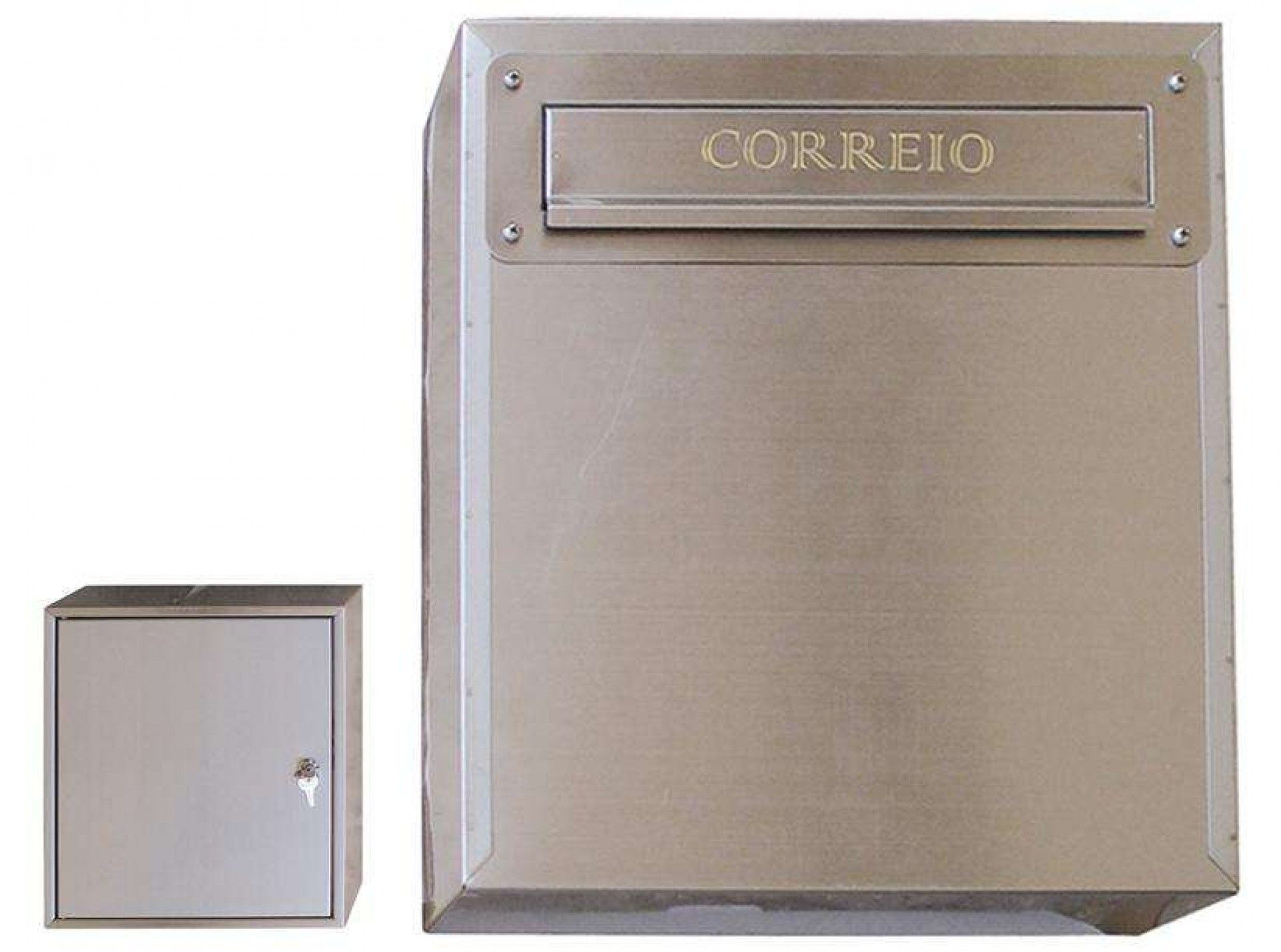 Caixa correio inox dupla int./ ext. TX0210A refª 087.0076 MACFER