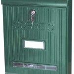 Caixa correio ABS CC-ABS verde ref� 087.0067