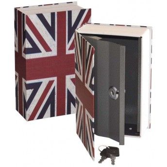 Cofre livro c/ ch. MacFer 801B 180x115x55mm ref 087.0021 MACFER