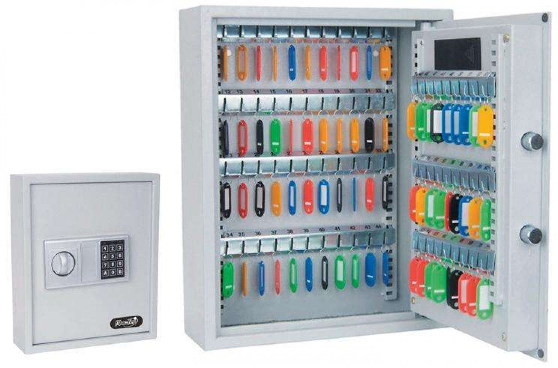 Cofre chaveiro elect. MacFer KS 360x300x100mm p/ 27 ch. refª 087.0016 MACFER