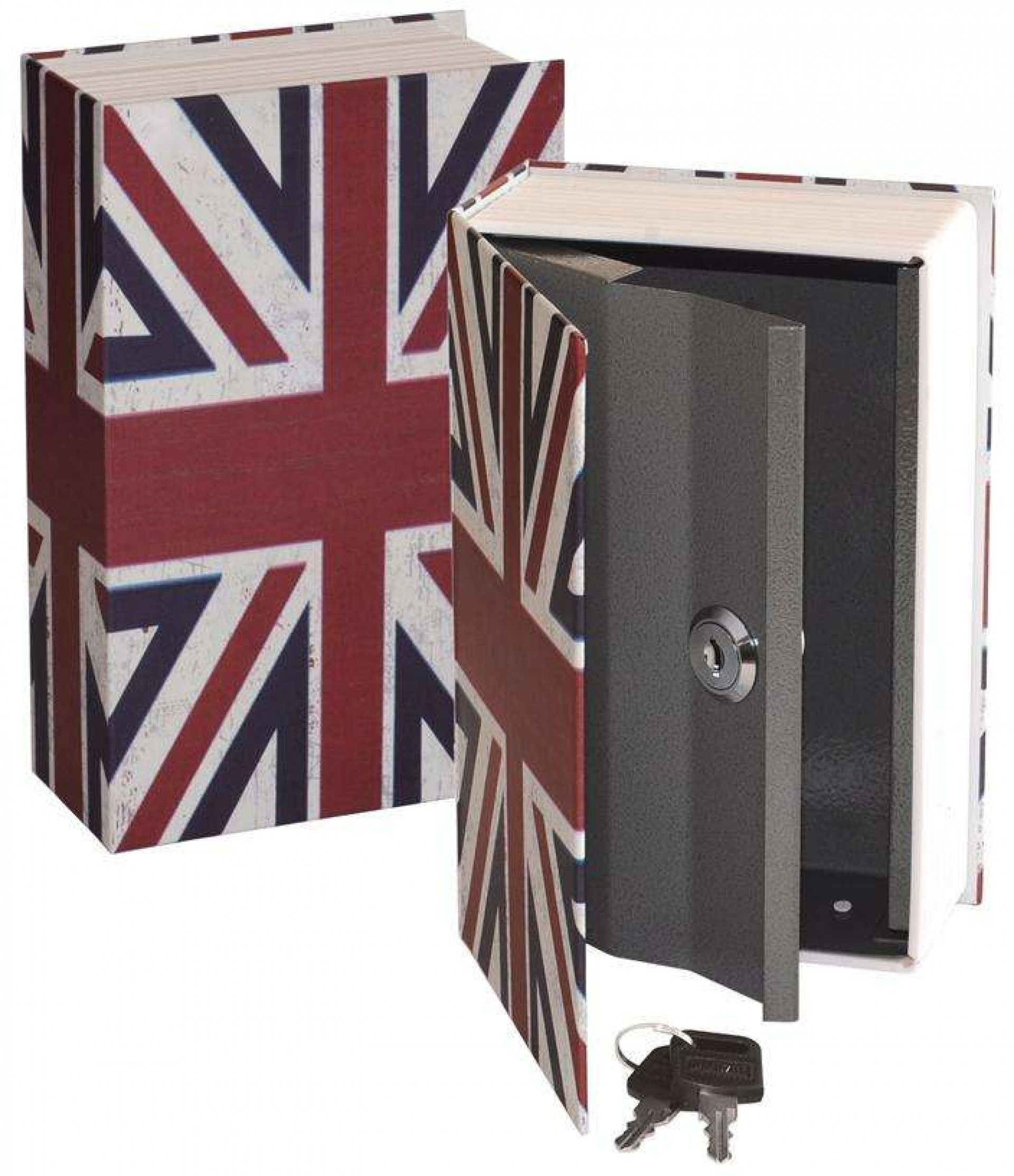 Cofre livro c/ ch. MacFer 801B 180x115x55mm refª 087.0021 MACFER