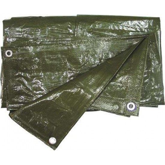 Resguardo imp. MacFer TP010110g/m2 6x12m verde ref 080.0037 MACFER