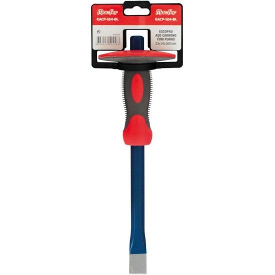Escopro a/c c/ punho MacFer EACP-124-BL 23x16x300mm refª 076.0102 MACFER Escopro a/c c/ punho MacFer EACP-124-BL 23x16x300mm refª 076.0102 MACFER
