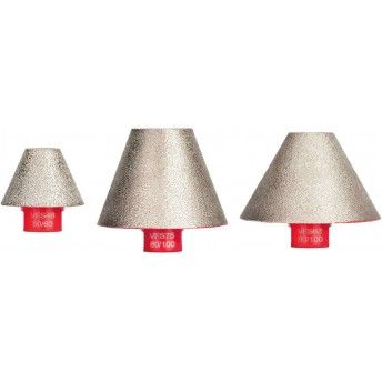 Fresa diamantada cónica recta 27~82mm #80/100 VFS-GRESDRY-M14 refª 072.0067 MACFER Fresa diamantada cónica recta 27~82mm #80/100 VFS-GRESDRY-M14 refª 072.0067 MACFER