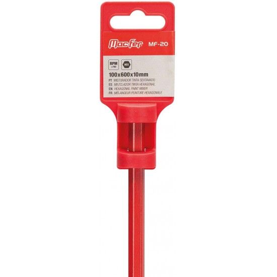 Misturador tinta sext. MacFer MF-20 100x600x10mm refª 067.0022 MACFER Misturador tinta sext. MacFer MF-20 100x600x10mm refª 067.0022 MACFER
