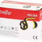 Lanterna mo multifunes c/ acumulador RHL15A ref 066.0077 MACFER