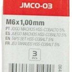 Jg. machos HSS-Cobalto MacFer JMCO-03   M4x0,70mm 3ps ref 064.0102 MACFER