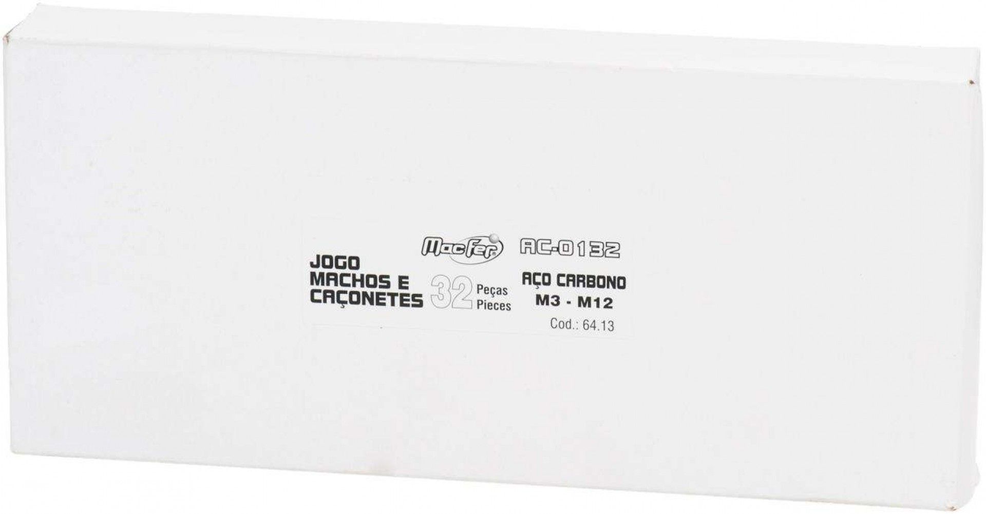 Jg. machos & caçonetes a/c MacFer AC-0132 M3~M12 32pçs refª 064.0013 MACFER