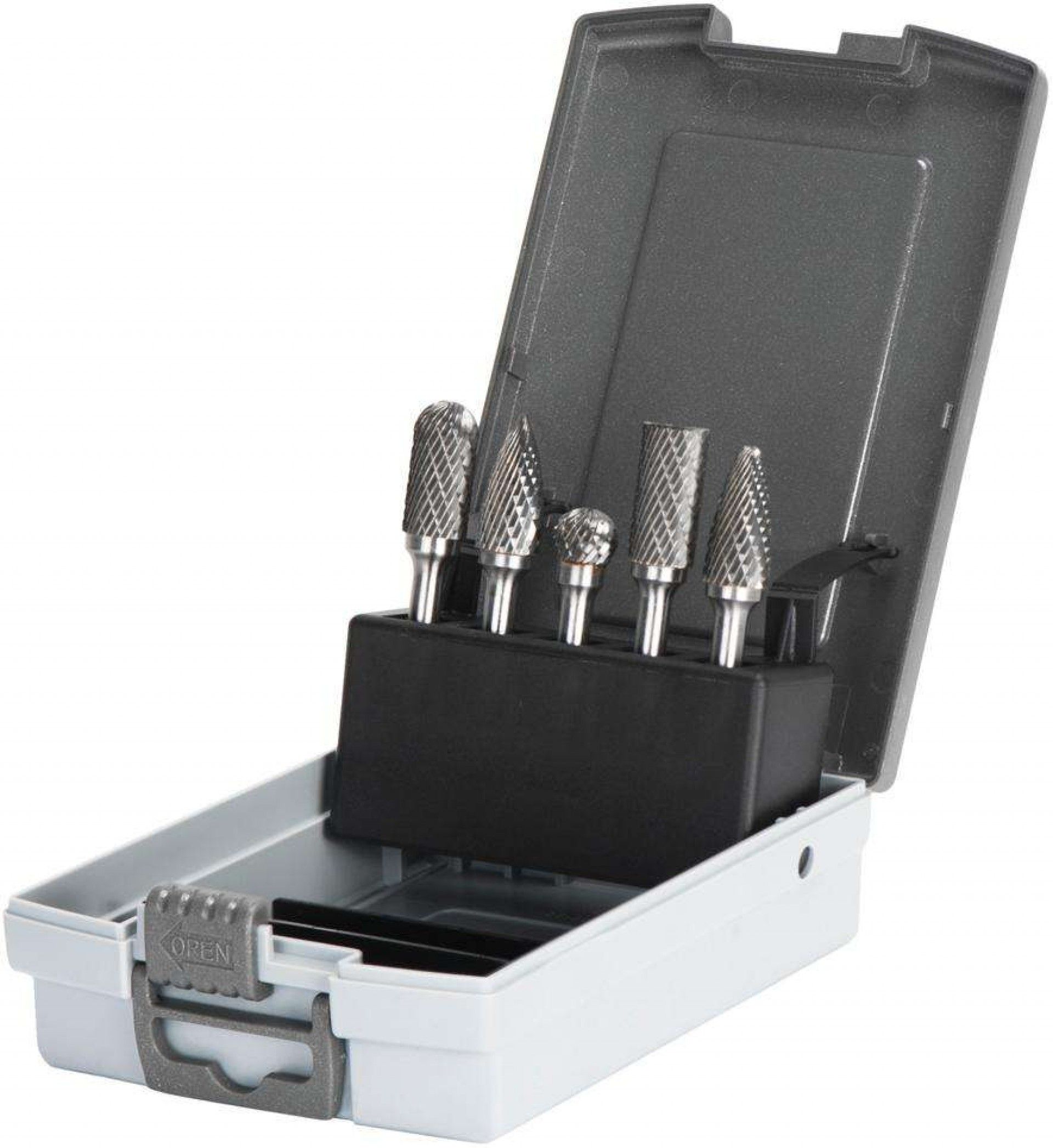 Jogo fresas metal duro MacFer JFMD-05 5pçs refª 061.0091 MACFER