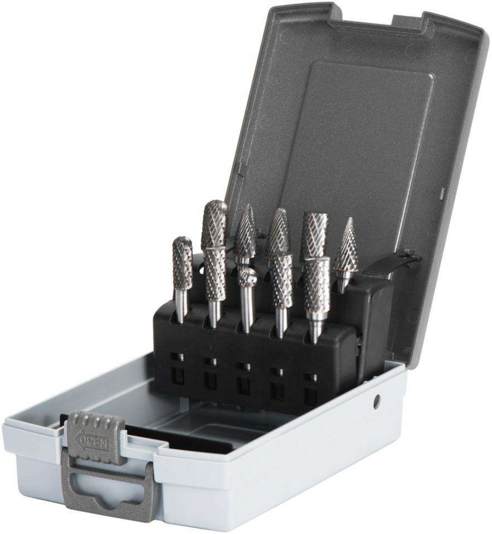 Jogo fresas metal duro MacFer JFMD-10 10pçs refª 061.0092 MACFER