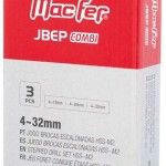 Jogo brocas escalonadas HSS-M2 JBEP Combi ref� 059.0106 MACFER