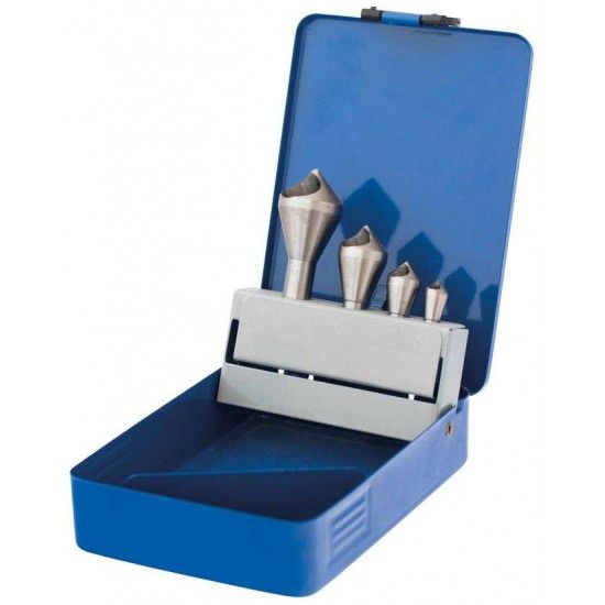 Jg. esc. 90� furo HSS-M2 MacFer JF10-1 10~28mm 4p�s ref� 059.0091 MACFER