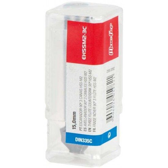 Escariador 90º 3 canais HSS-M2 MacFer EHSSM2-3C   6,3mm refª 059.0083 MACFER Escariador 90º 3 canais HSS-M2 MacFer EHSSM2-3C   6,3mm refª 059.0083 MACFER