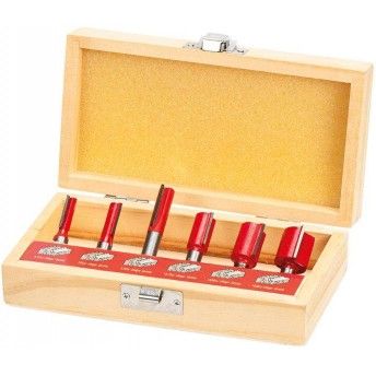 Jg. fresas tupia p/ madeira MacFer FCT06-4 6p�s ref� 059.0002 MACFER