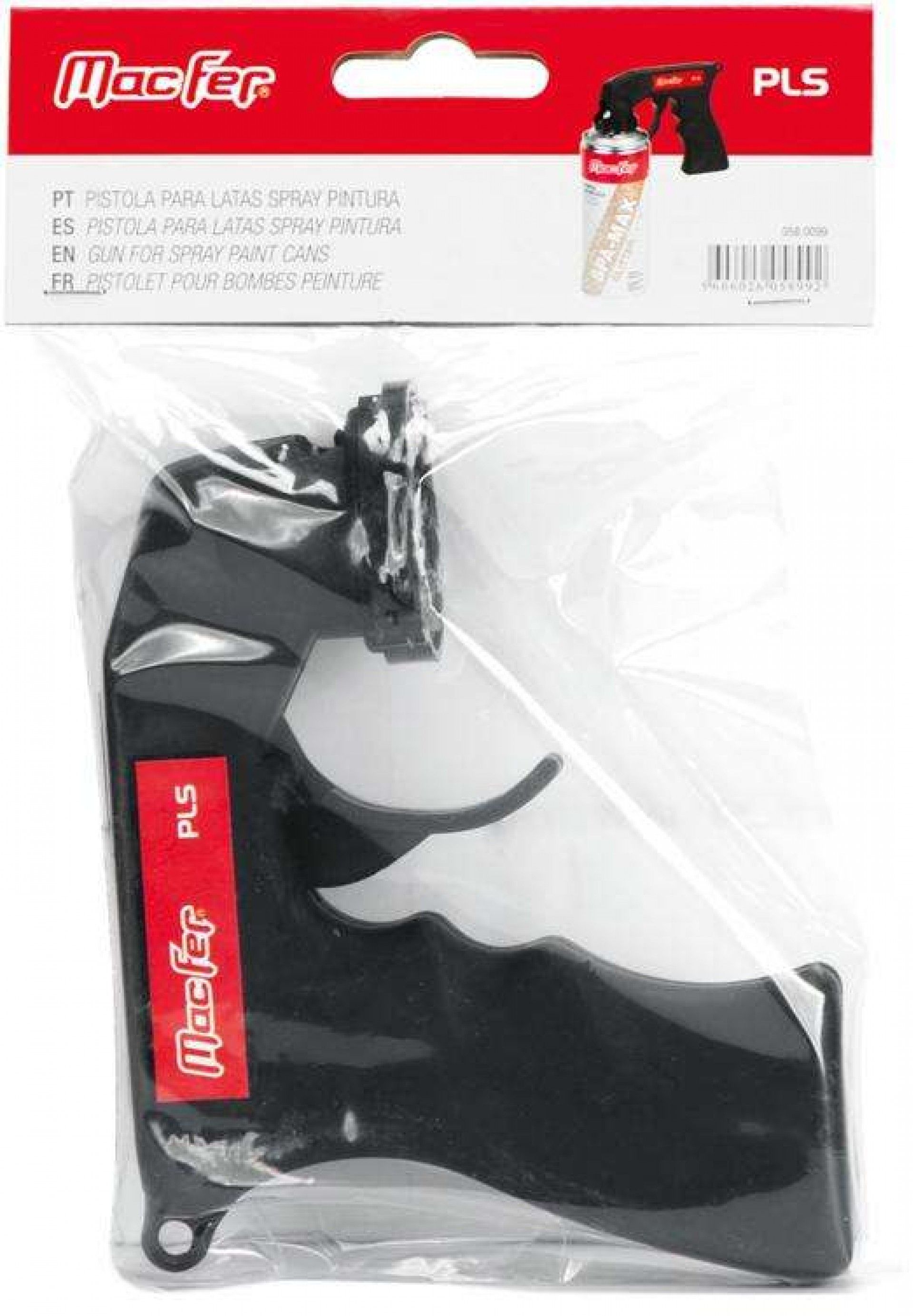 Pistola para latas spray pintura PLS refª 058.0099 MACFER