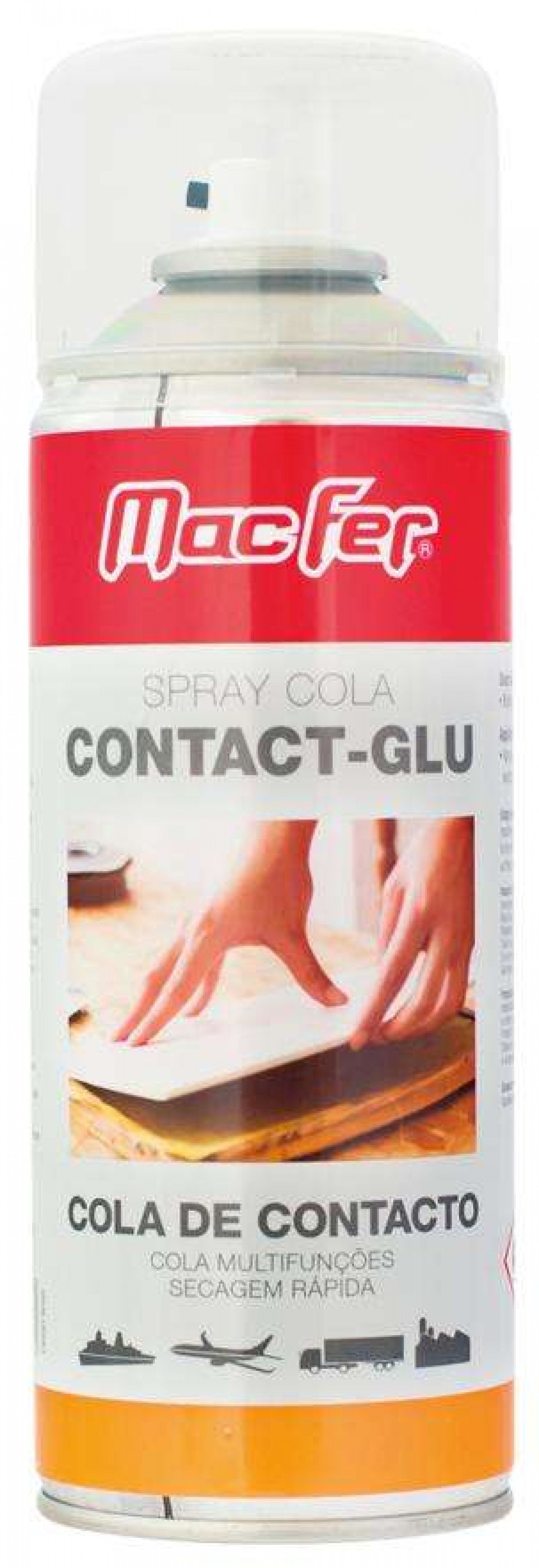 Spray cola contacto MacFer Contact-Glu 400ml refª 058.0093 MACFER