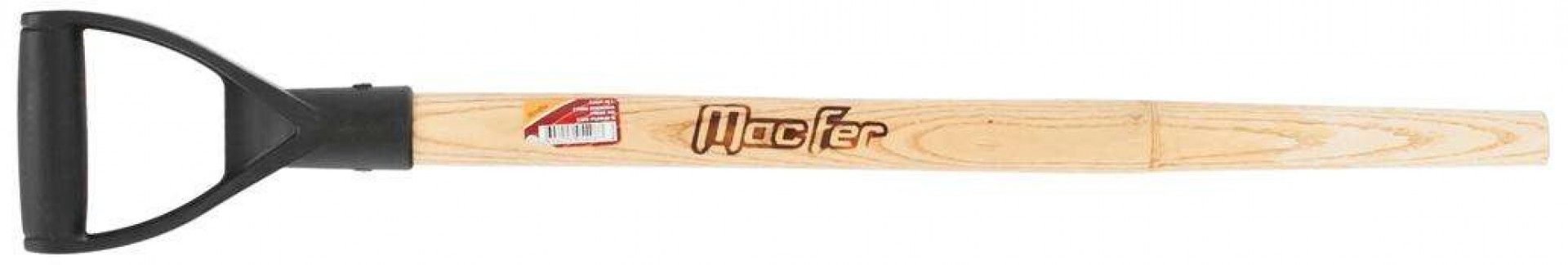 Cabo madeira p/ pá c/ punho D MacFer CMP-D1 refª 054.0098 MACFER