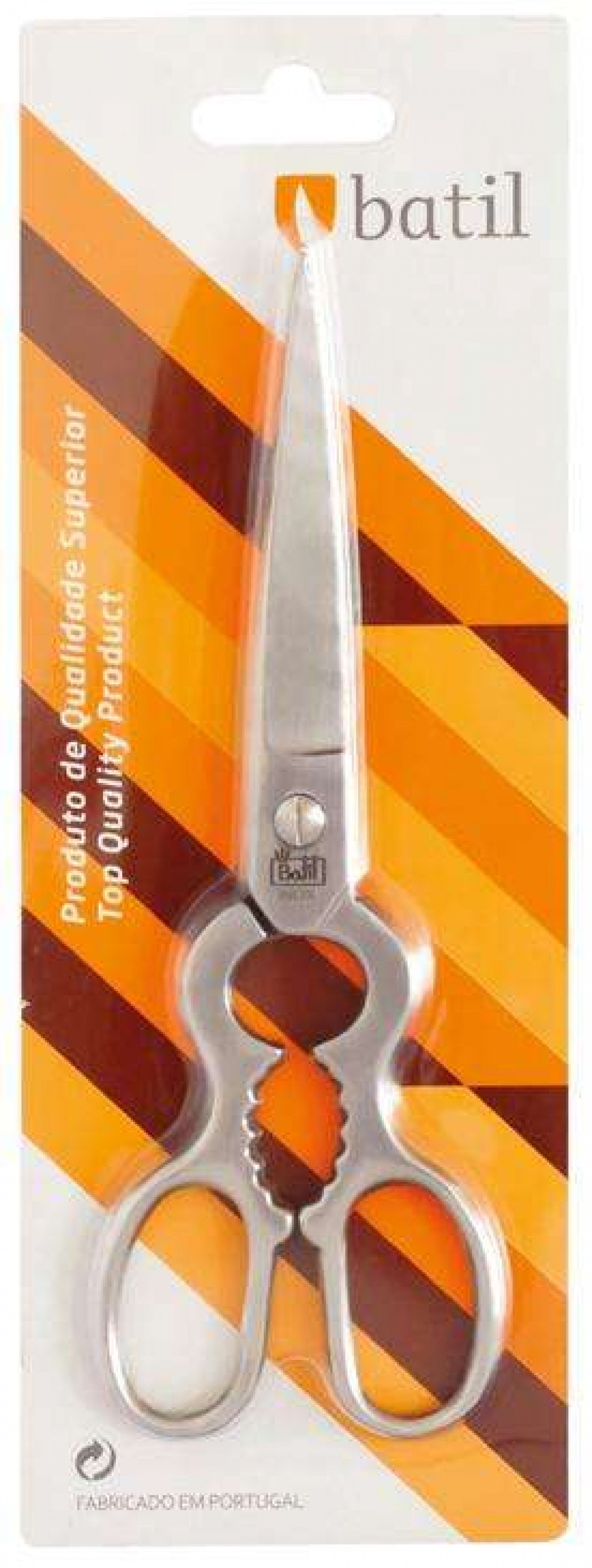 Tesoura p/ peixe inox Batil PX-I-21 nº 21 190mm refª 052.0071 MACFER