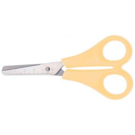 Tesoura escolar pontas redondas inox Batil EPR-I-5 n5 132mm ref 052.0050 MACFER