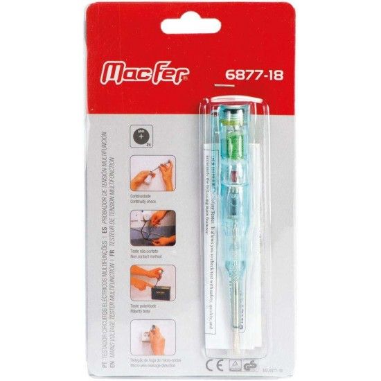 Testador circuitos multifunes NO.6877-18 ref 051.0029 MACFER