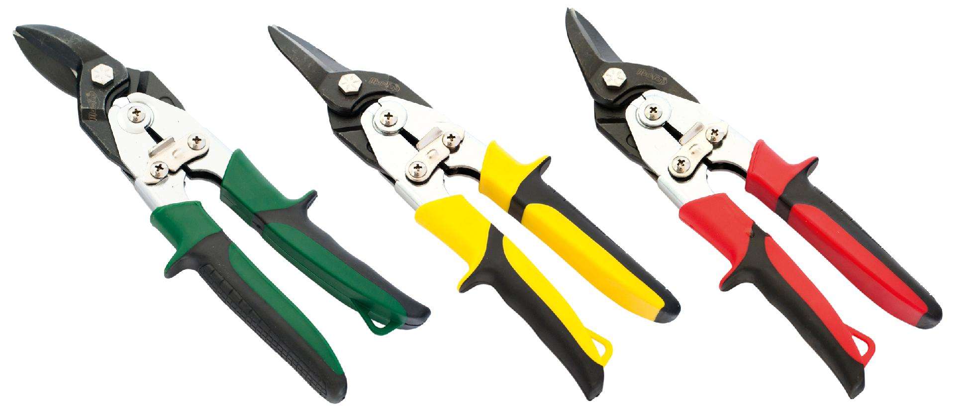 Tesoura cortar chapa 55Cr-Mn MacFer TCC-AVF frontal refª 050.0051 MACFER