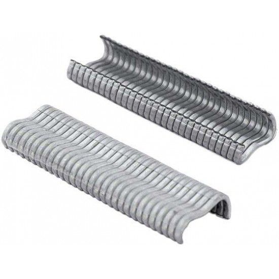 Agrafos "omega" p/ rede cromado MacFer  18mm ref 049.0043 MACFER