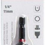 Adapt. sext. mag. p/ porcas MacFer SN-BL 1/4"   8mm  ref� 048.0063 MACFER