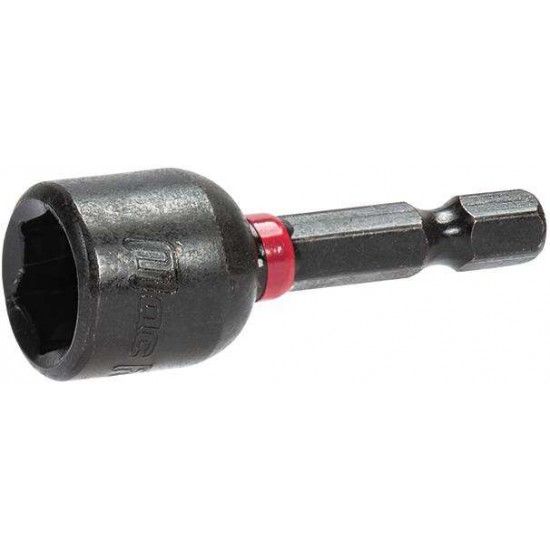 Adapt. sext. mag. p/ porcas MacFer SN-BL 1/4" 13mm  ref 048.0067 MACFER