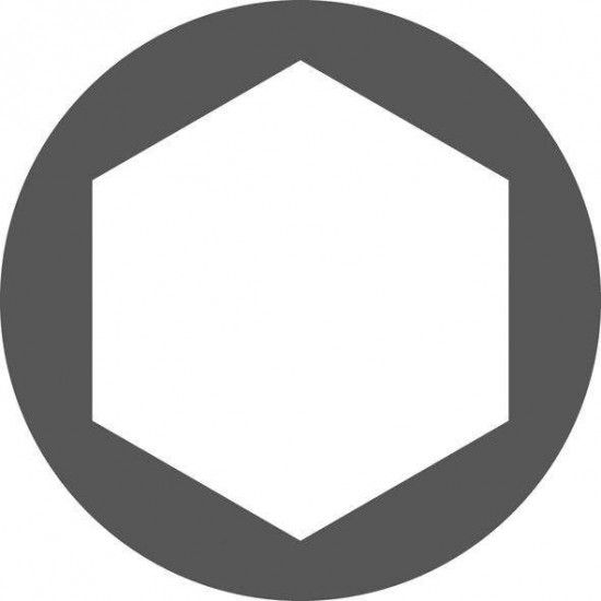 Adap. sext. p/ bits mag. c/ regulador MacFer 160MH1CM 1/4" ref 046.0091 MACFER