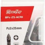 Bit sext. Torsion MacFer BPz-25-ACRII 1/4" Pz2 25mm refª 046.0008 MACFER Bit sext. Torsion MacFer BPz-25-ACRII 1/4" Pz2 25mm refª 046.0008 MACFER