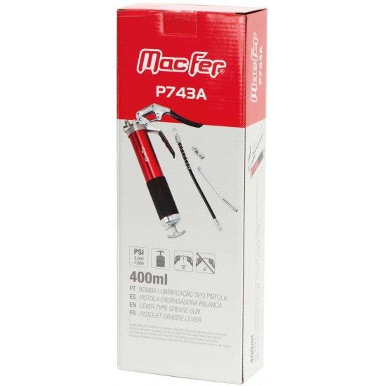 Bomba lubrificao P743A 400ml ref 042.0093 MACFER