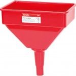 Funil plstico retangular com filtro 230x190x280mm [042.0030] MacFer