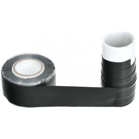 Fita silicone vulcanizadora VST-BK-BL 25mm 3m preta ref 040.0079 MACFER