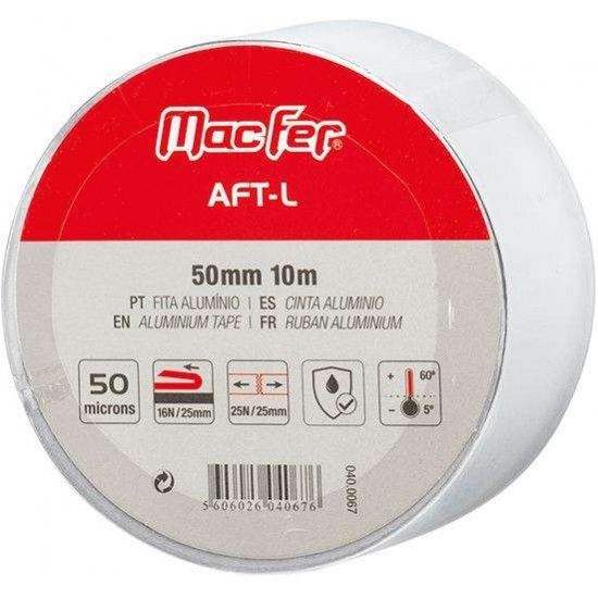 Fita alumnio MacFer AFT-L 50mm 10m ref 040.0067 MACFER