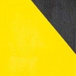 Fita pavimento PVC MacFer PLT-01 50mm 30m preta/ amarela ref 040.0037 MACFER