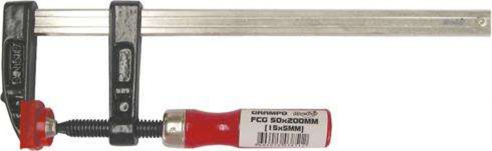 Grampo aperto "F" MacFer FCG 50x200mm refª 038.0051 MACFER