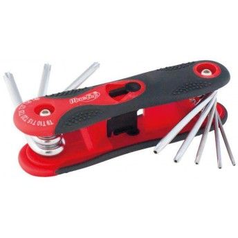 Jg. ch. t/ canivete torx furada MacFer JTC-08 TH9~TH40 8ps ref 037.0087 MACFER