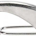 Mosquet�o bombeiro com mola & olhal inox AISI316 MBMO 10x 50mm ref� 035.0406 MACFER