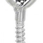 Argola soldada com rosca madeira inox AISI316 MS0506  6x 60mm ref� 035.0343 MACFER