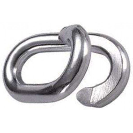 Elo repara��o para corrente inox AISI316 MS0804  6mm ref� 035.0336 MACFER