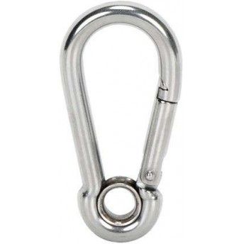 Mosqueto bombeiro com olhal inox AISI316 MS0601  6x 60mm ref 035.0213 MACFER