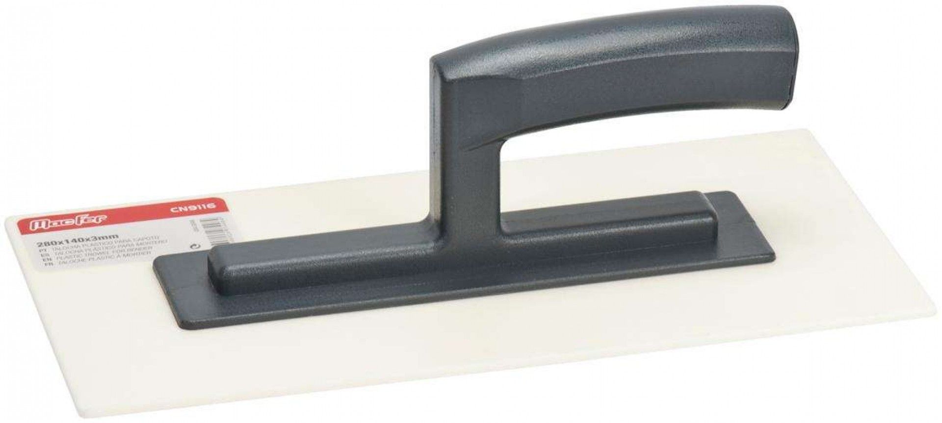 Talocha plás. p/ capoto MacFer CN9116 280x140x3mm refª 034.0048 MACFER