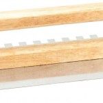 Talocha inox dent. MacFer CN903-1 480x130mm   (6x6mm) ref 034.0019 MACFER