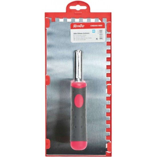 Talocha inox dent. MacFer CN5010-SS 280x130mm   (4x4mm) ref 034.0011 MACFER