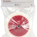Esponja polimento com prato ondulada EPPO M14 150x50mm branca ref 033.0088 MACFER
