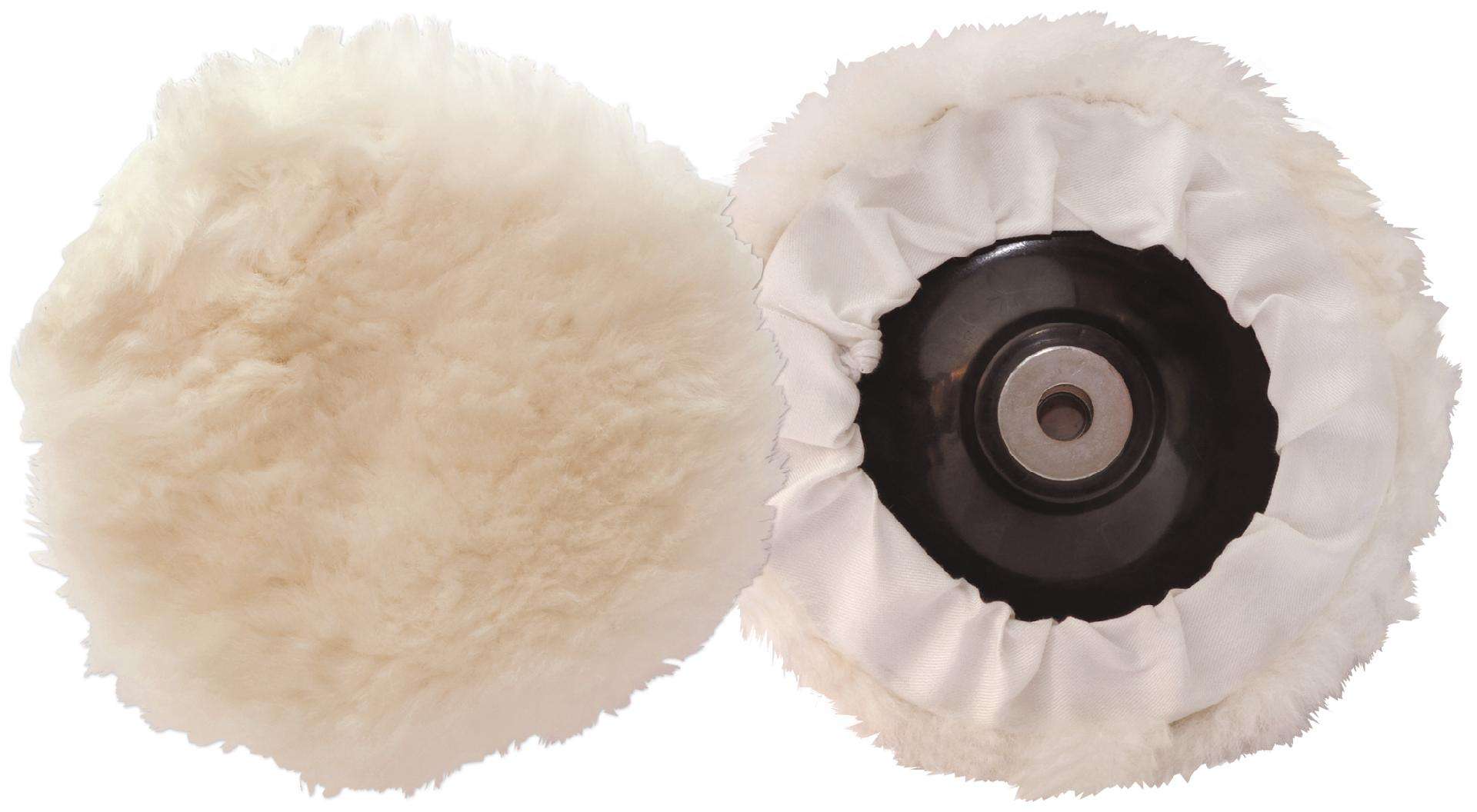 Boina pele carneiro polir BPC-04 Combi 125mm refª 033.0066 MACFER